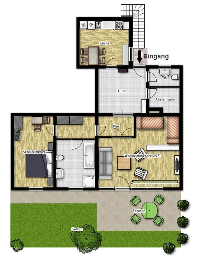 Apartment Seeblick Wetter Wetter  Exterior foto
